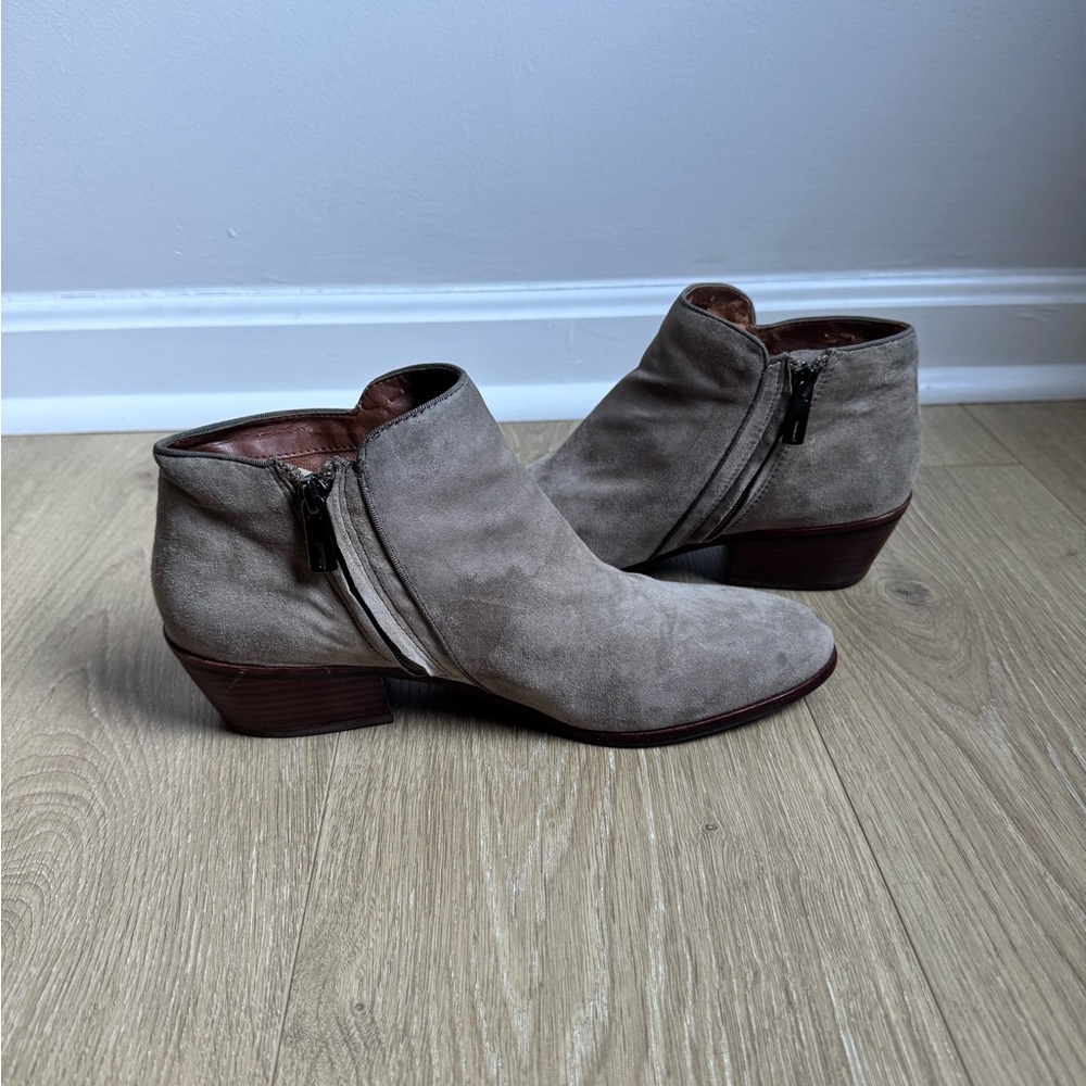 Sam Edelman Women's Tan Ankle Boots Size 8.5 - Picture 6 of 7